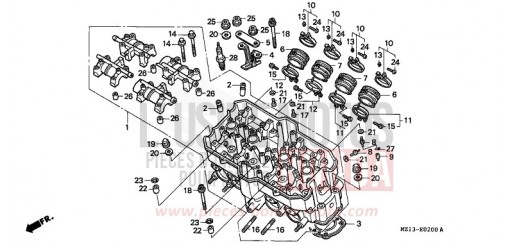 CYLINDER HEAD CB1000FP de 1993
